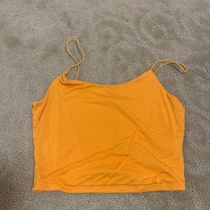 Orange/Yellow colored tank top